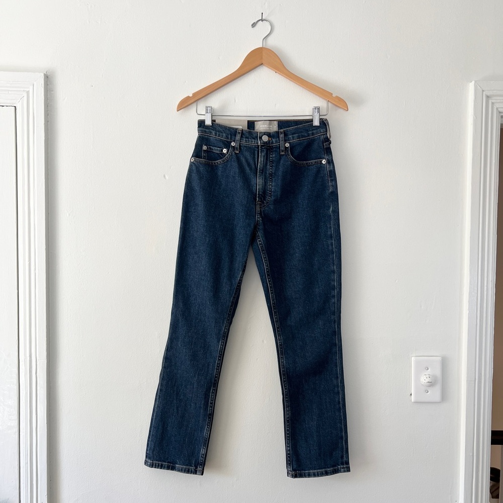 Everlane NWT 25S Original Cheeky Jean in Deep Blue